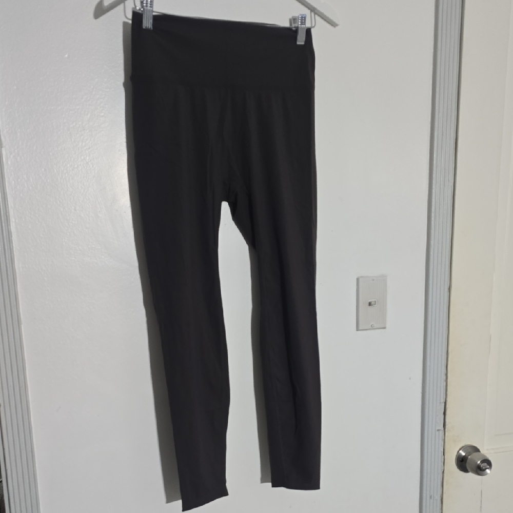 Adanola Black Activewear Leggings - Large Regular